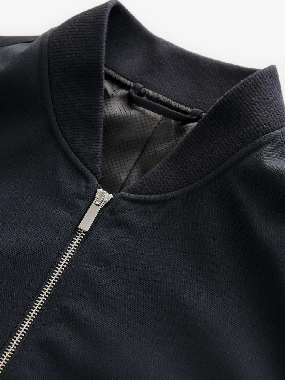 Blue Navy Smart Bomber Jacket