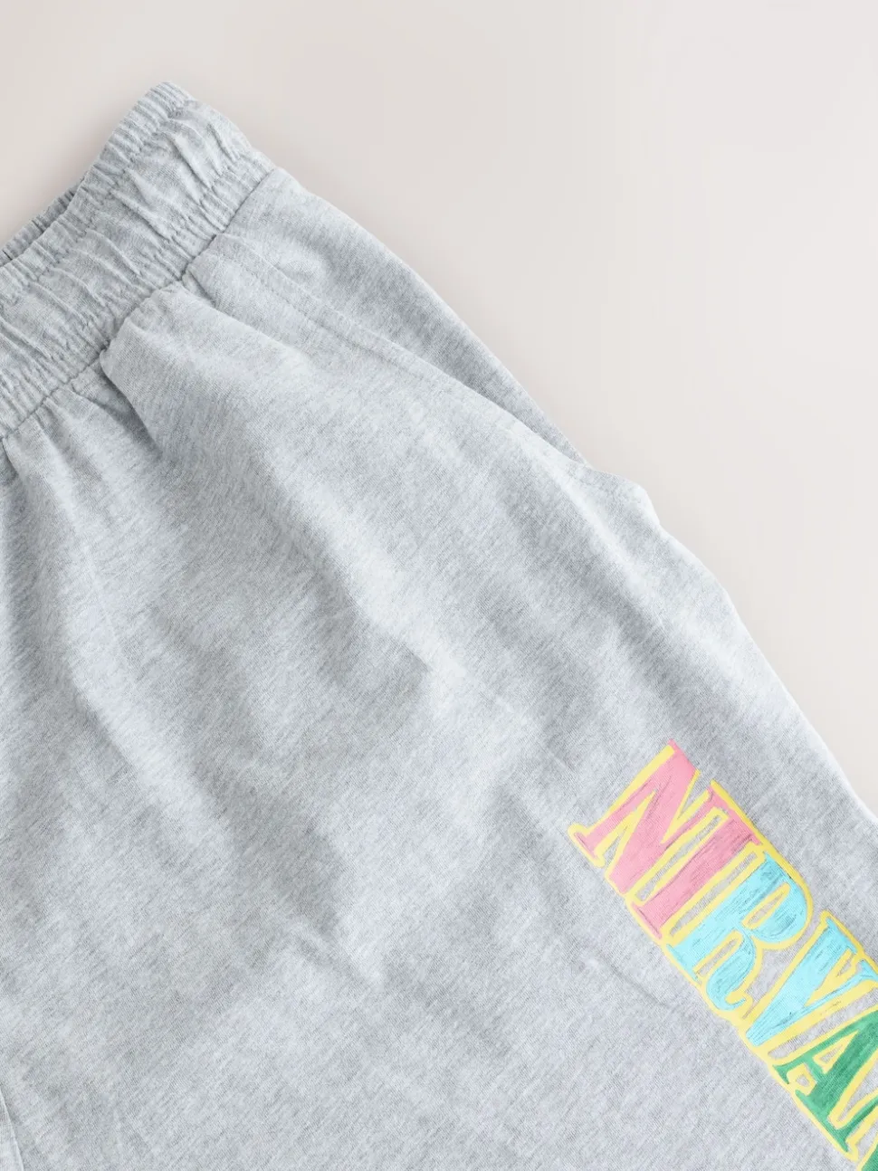 Blue Nirvana Short Sleeve Jersey Pyjamas Set