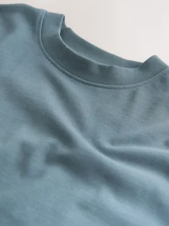 Blue Oversized Fit EDIT Heavyweight T-Shirt