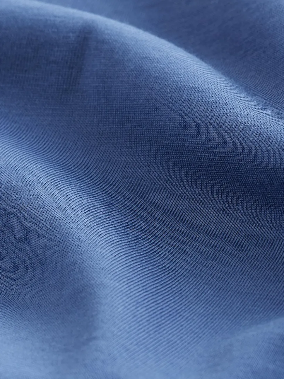 Blue Regular Fit Essential V-Neck T-Shirt