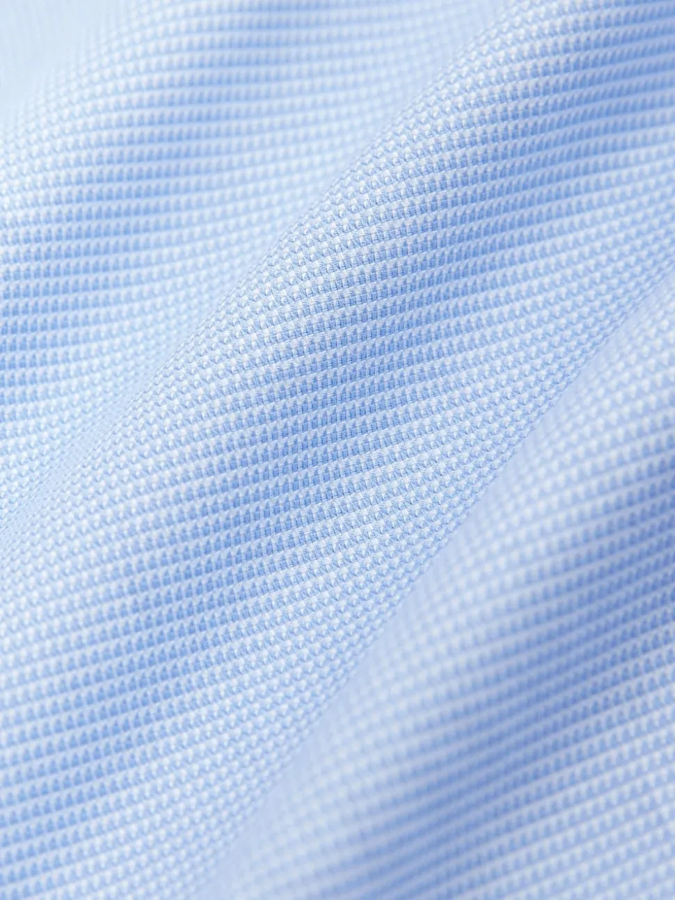 Blue Regular Fit Signature 100% Cotton with Textured Smart Shirt