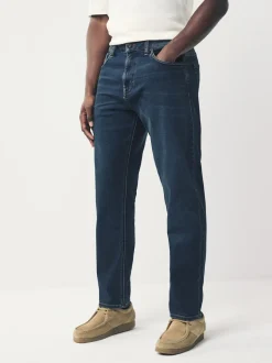 Blue Regular Tapered Fit Motionflex Jeans