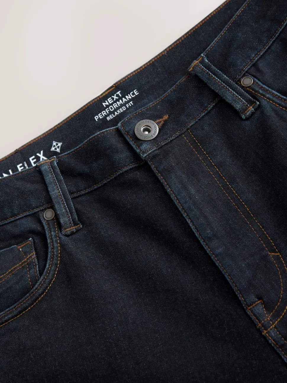 Blue Rinse Relaxed Fit Motionflex Jeans