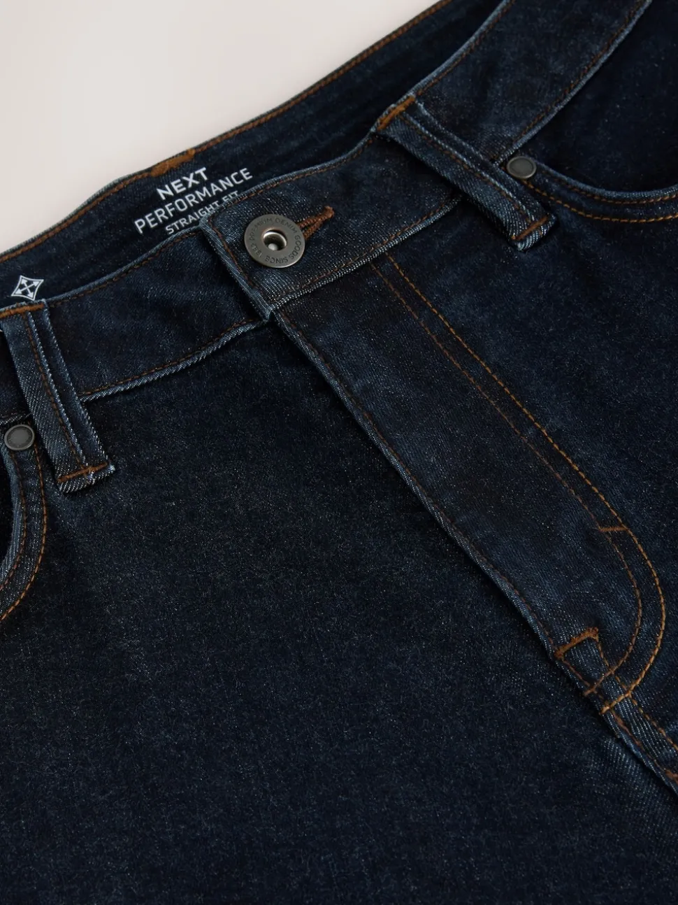 Blue Rinse Straight Fit Motionflex Jeans