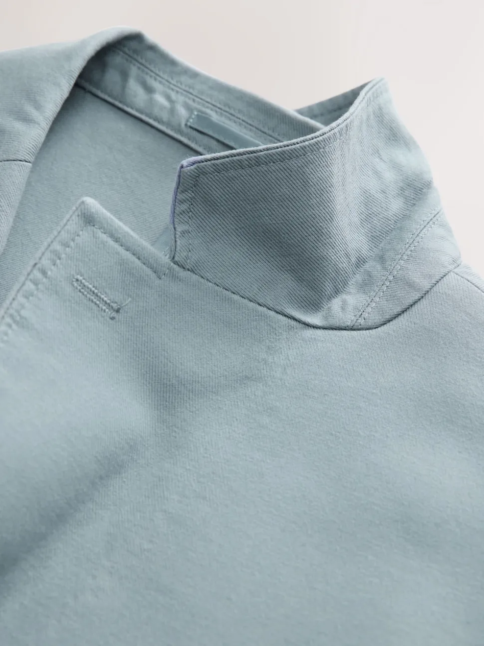 Blue Slim Fit Cotton TENCEL™ Suit Jacket