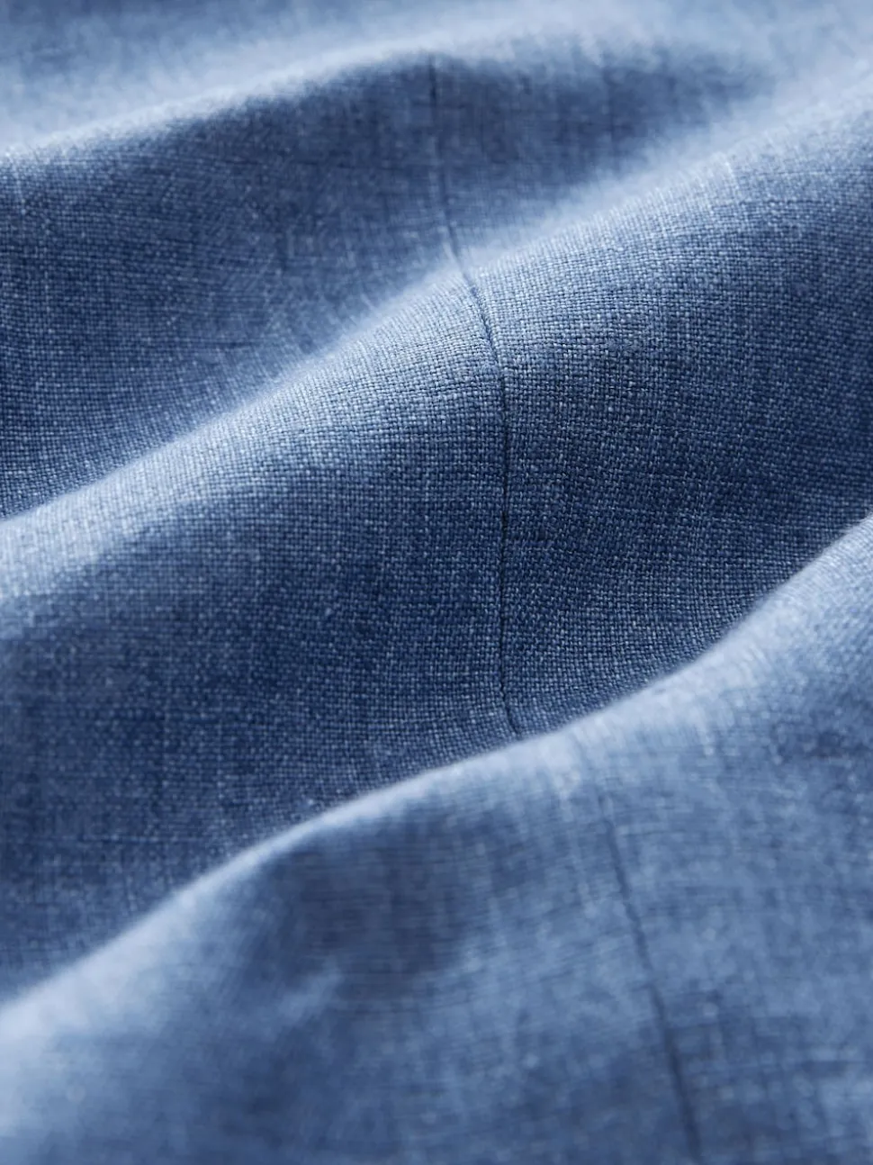 Blue Slim Fit Leomaster Italian 100% Linen Suit Jacket