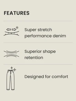 Blue Slim Fit Motionflex Jeans