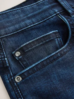 Blue Slim Fit Signature Ultra Soft Touch Denim Jeans