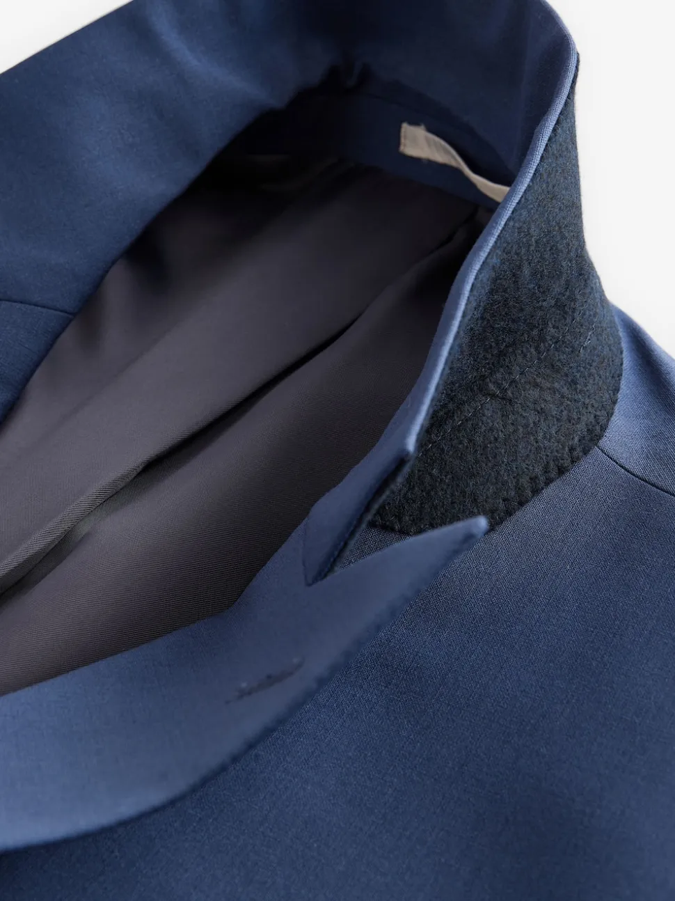 Blue Slim Fit Wool Blend Motionflex Suit Jacket