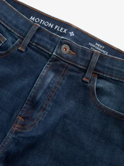 Blue Straight Fit Motionflex Jeans