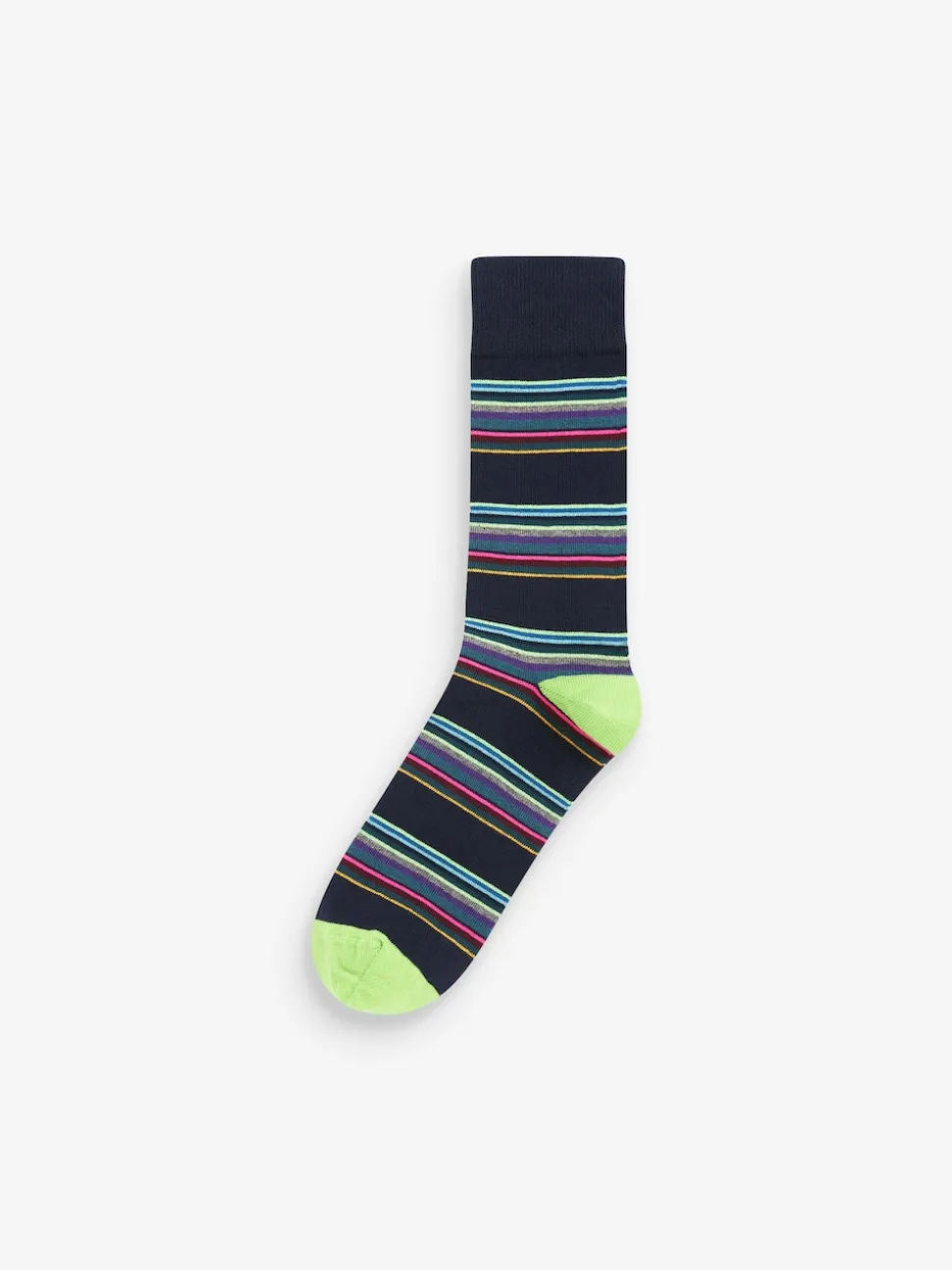 Blue Stripe Pattern Socks 5 Pack