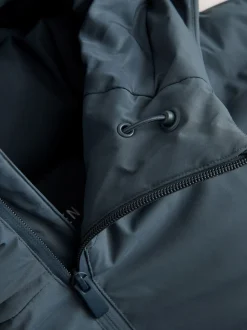 Blue ThermoGen Shower Resistant Puffer Jacket
