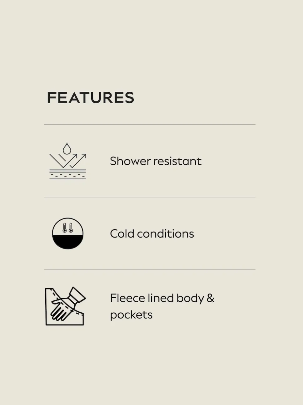 Blue ThermoGen Shower Resistant Puffer Jacket