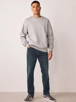 Blue Tint Slim Fit Authentic Stretch Denim Jeans