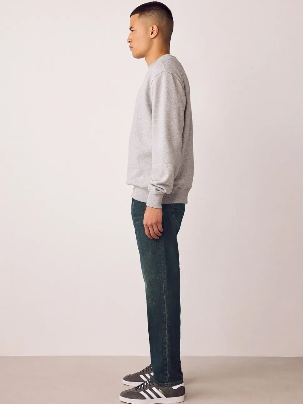 Blue Tint Slim Fit Authentic Stretch Denim Jeans