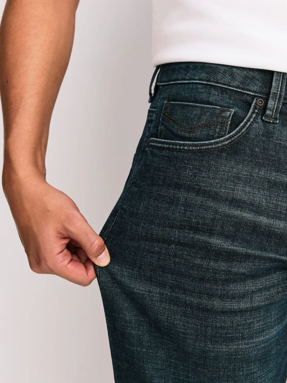 Blue Tint Slim Fit Motionflex Jeans