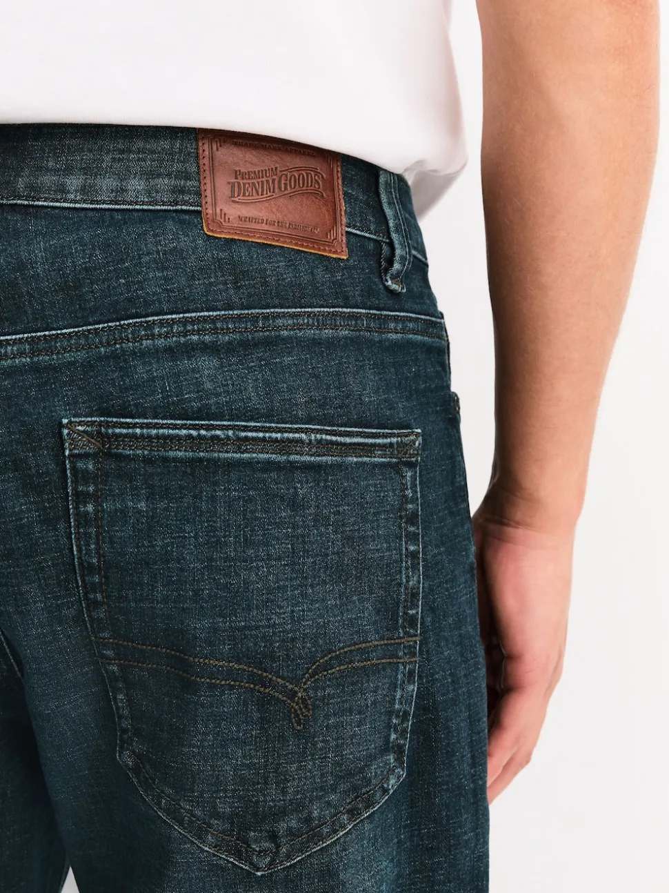 Blue Tint Slim Fit Motionflex Jeans