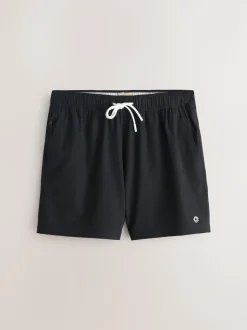 Blue/Black Motionflex 5 Inch Swim Shorts 2 Pack