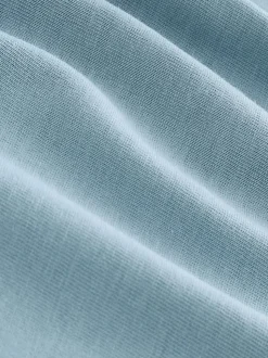 Blue/Grey 100% Cotton Layering Vests 5 Pack