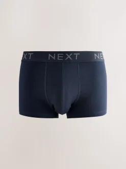 Blue/Grey Hipster Boxers 5 Pack
