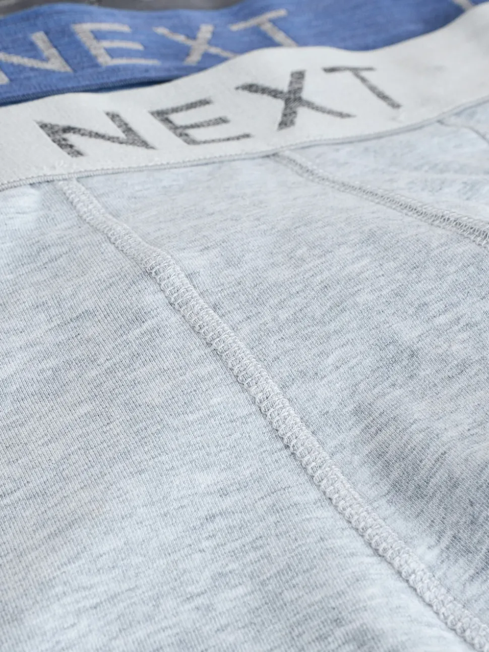 Blue/Grey Hipster Boxers 5 Pack