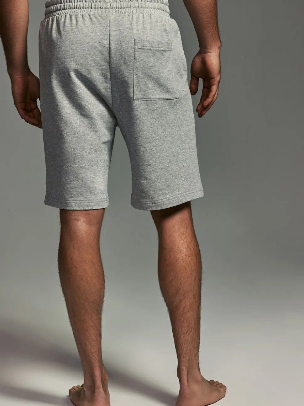 Blue/Grey Loopback Soft Touch 2 Pack Jogger Shorts