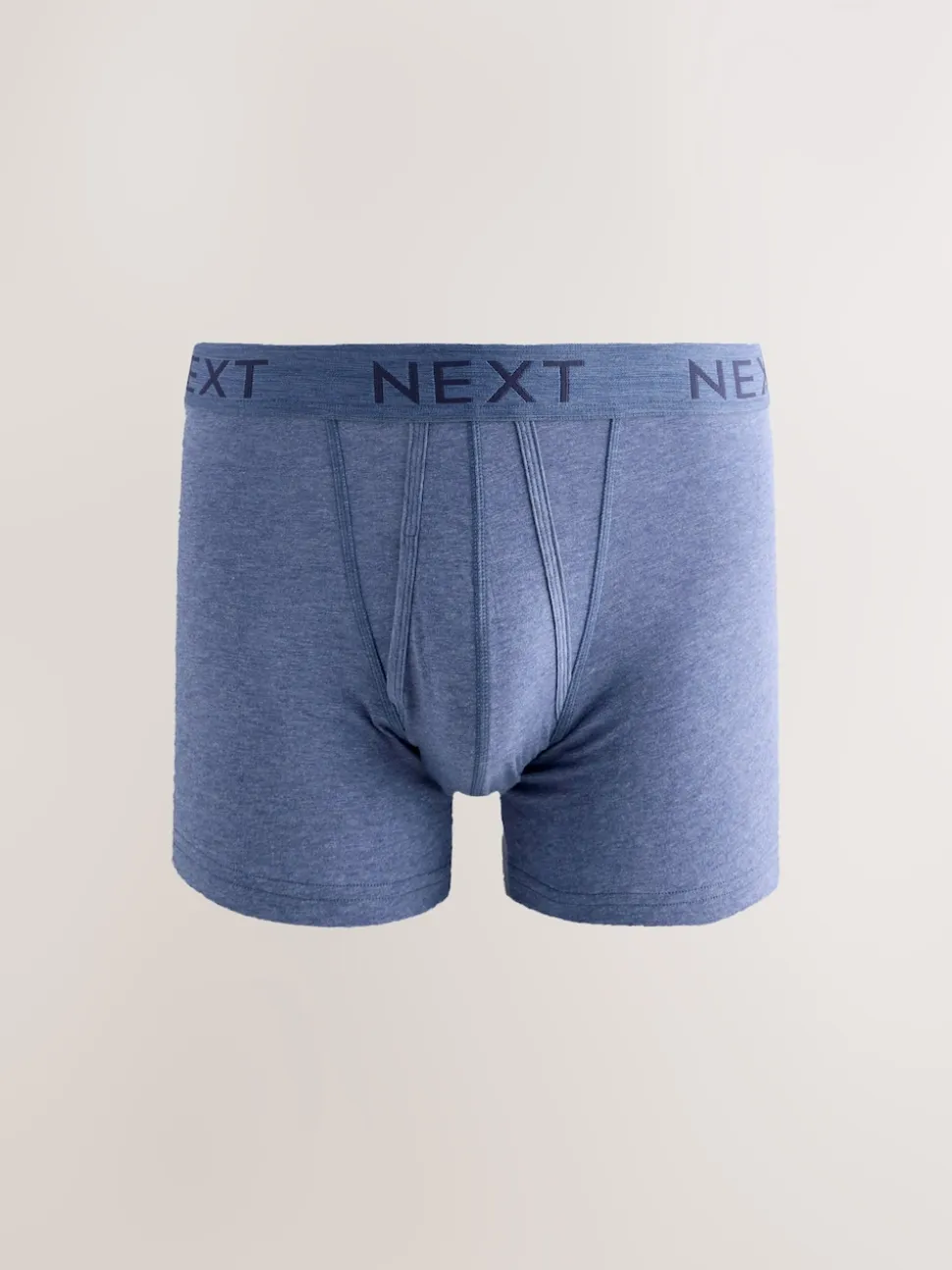 Blue/Grey Marl A-Front Boxers 10 Pack