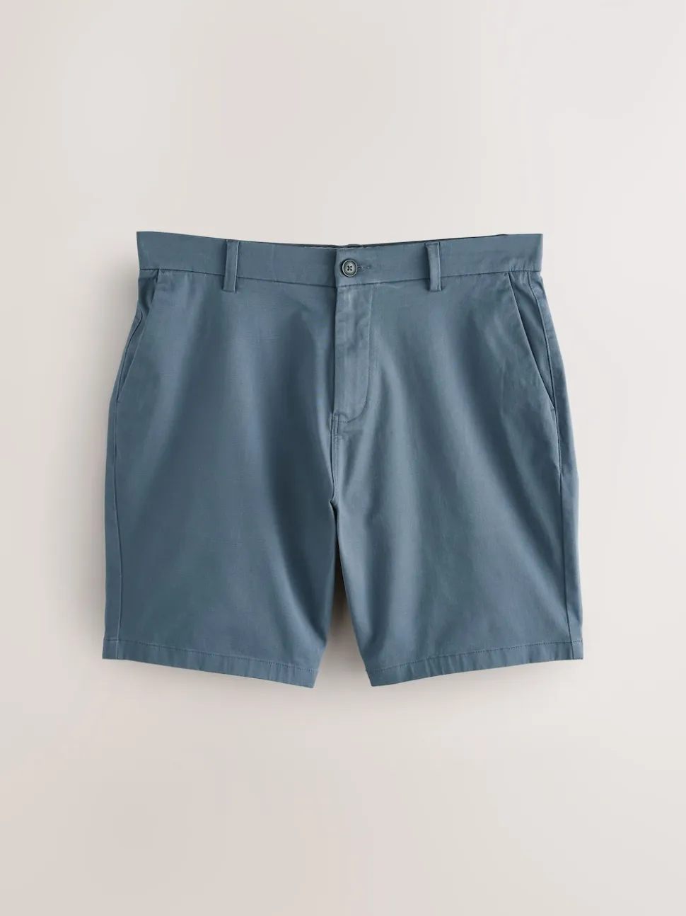 Blue/Grey Straight Fit Stretch Chino Shorts 2 Pack