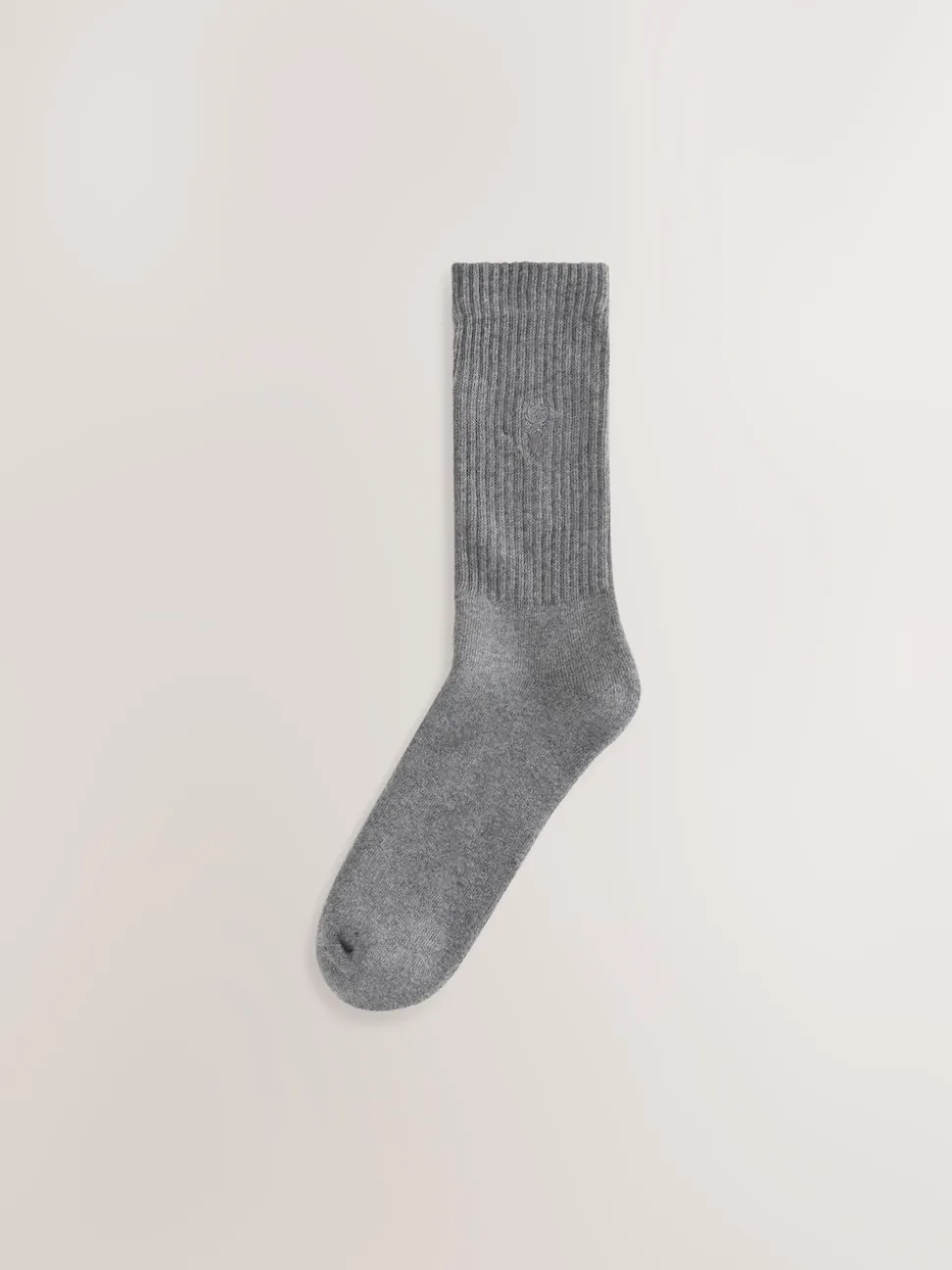 Blue/Grey Twisted Stag Embroidered Heavyweight Socks 10 Pack