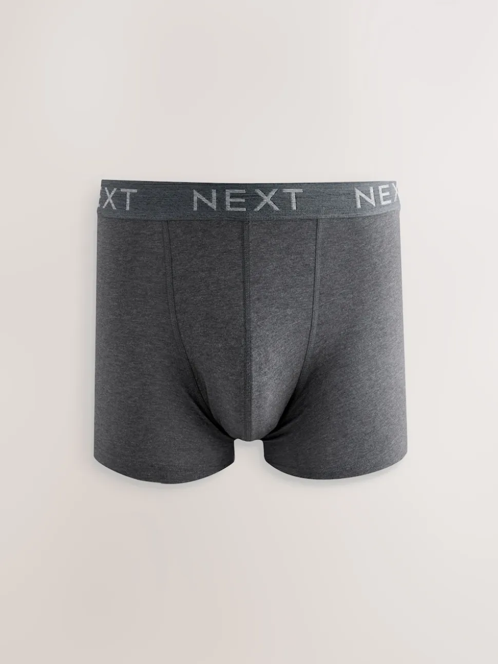 Blue/Grey/Black Cotton Rich Trunk Boxers 10 Pack