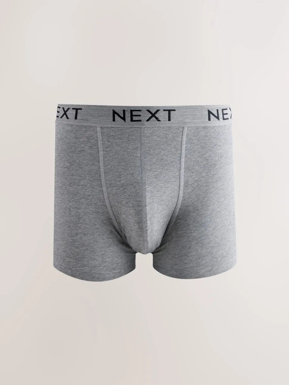 Blue/Grey/Black Cotton Rich Trunk Boxers 10 Pack