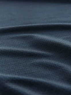 Blue/Navy Short Sleeve Tee Active Gym Training Top