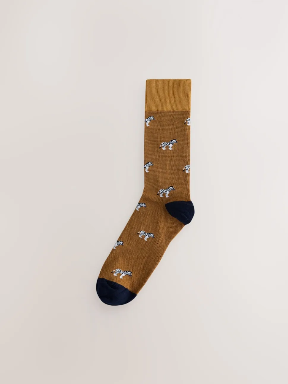 Blue/Red Safari Animals Fun Pattern Socks 8 Pack
