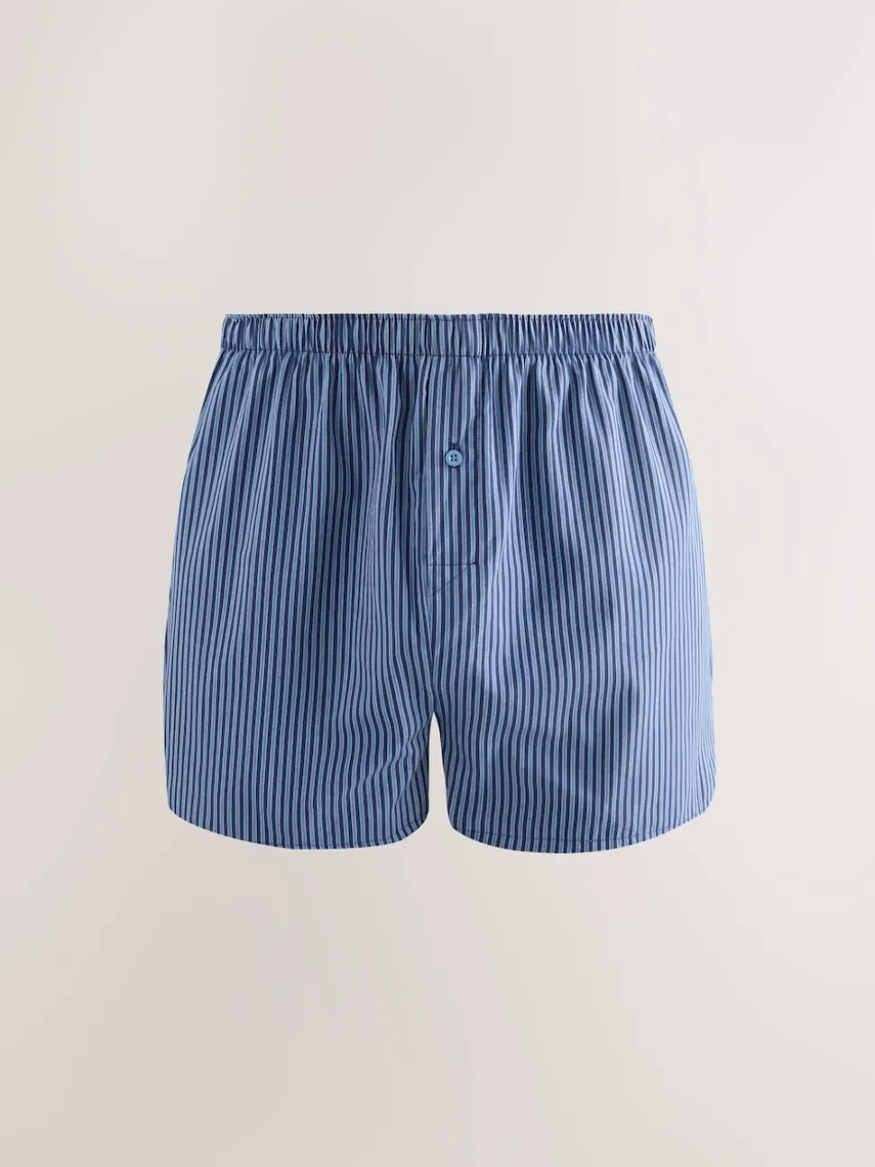 Blues Mixed Pattern 4 pack Woven Pure Boxers