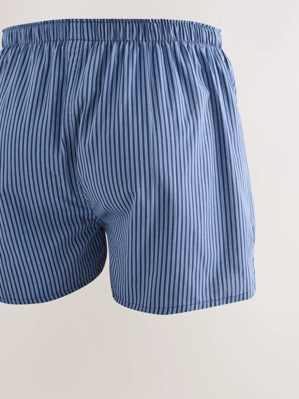 Blues Mixed Pattern 4 pack Woven Pure Boxers