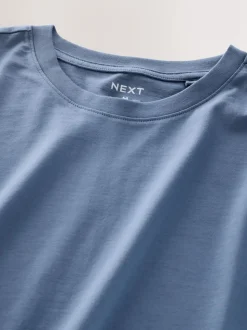Blues Regular Fit Essential Cotton T-Shirts 6 Pack