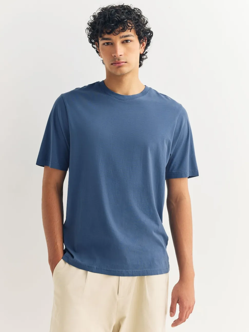 Blues Regular Fit Essential Cotton T-Shirts 6 Pack