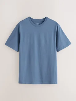 Blues Regular Fit Essential Cotton T-Shirts 6 Pack