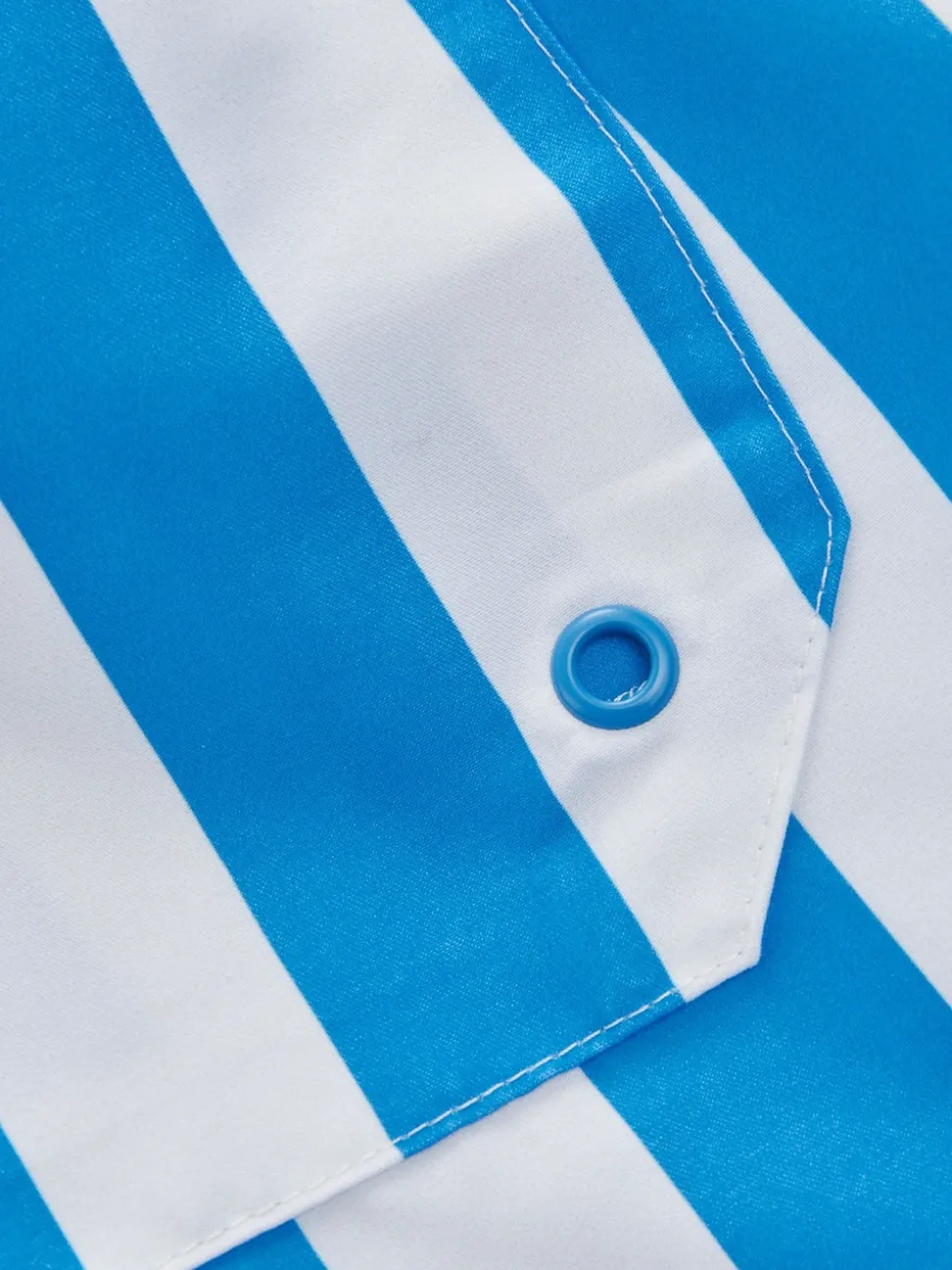Blue/White Stripe Swim Shorts