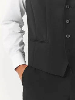 BOSS Black Chrome Slim Fit Tailored Waistcoat