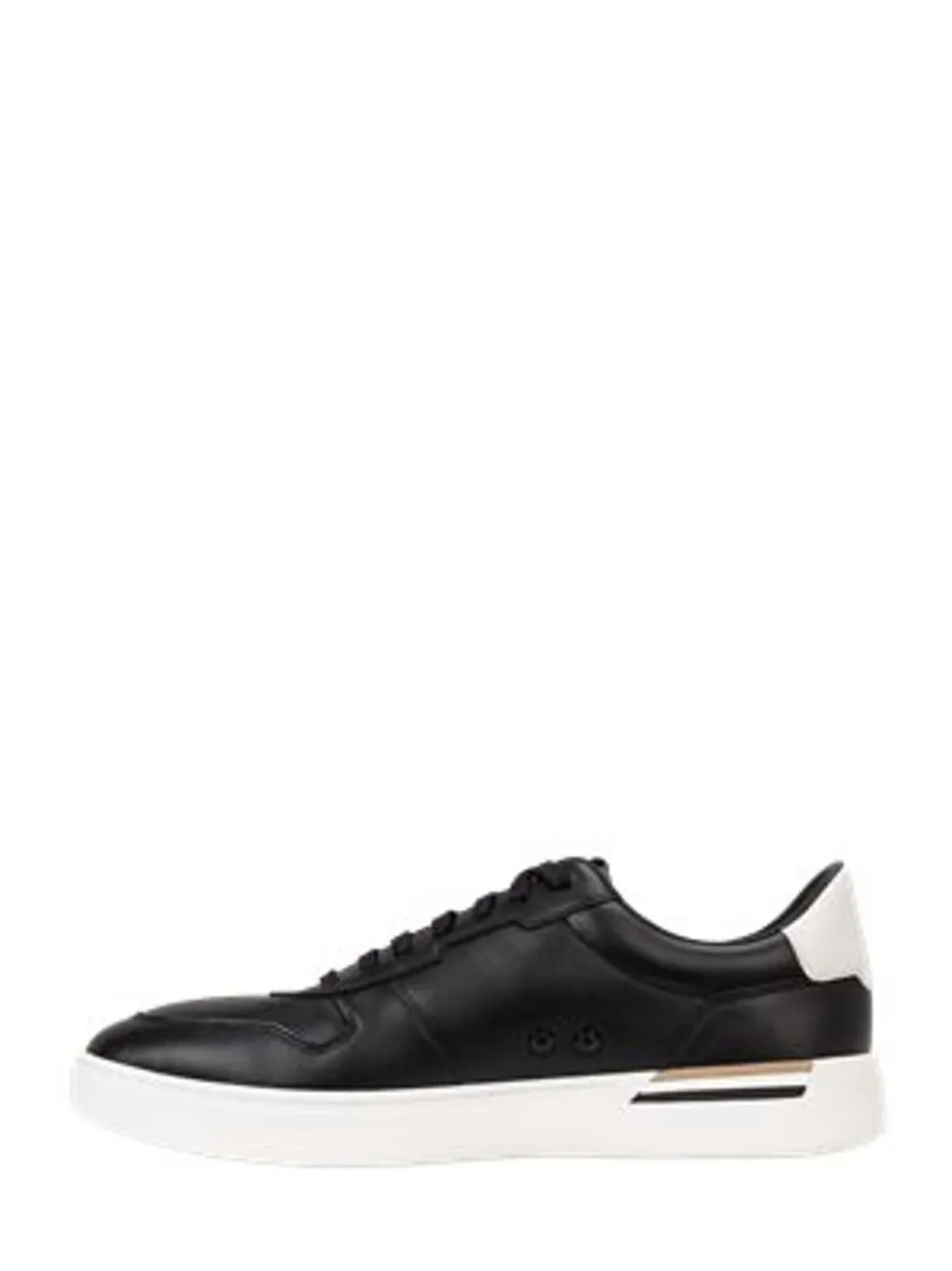 BOSS Black Clint Stripe Detail Logo Trainers