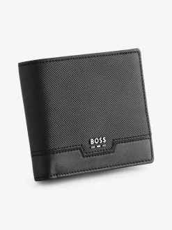 BOSS Black Cullen Signature Logo Billfold Wallet