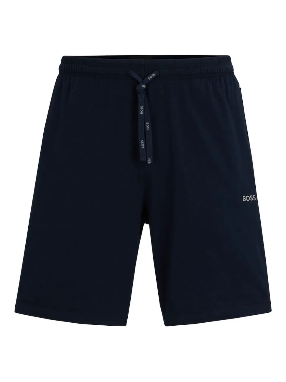 BOSS Black Ground Regular-Fit Logo Stretch Shorts
