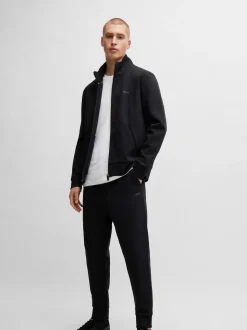BOSS Black Hadiko Straight Fit Stretch Tracksuit Joggers