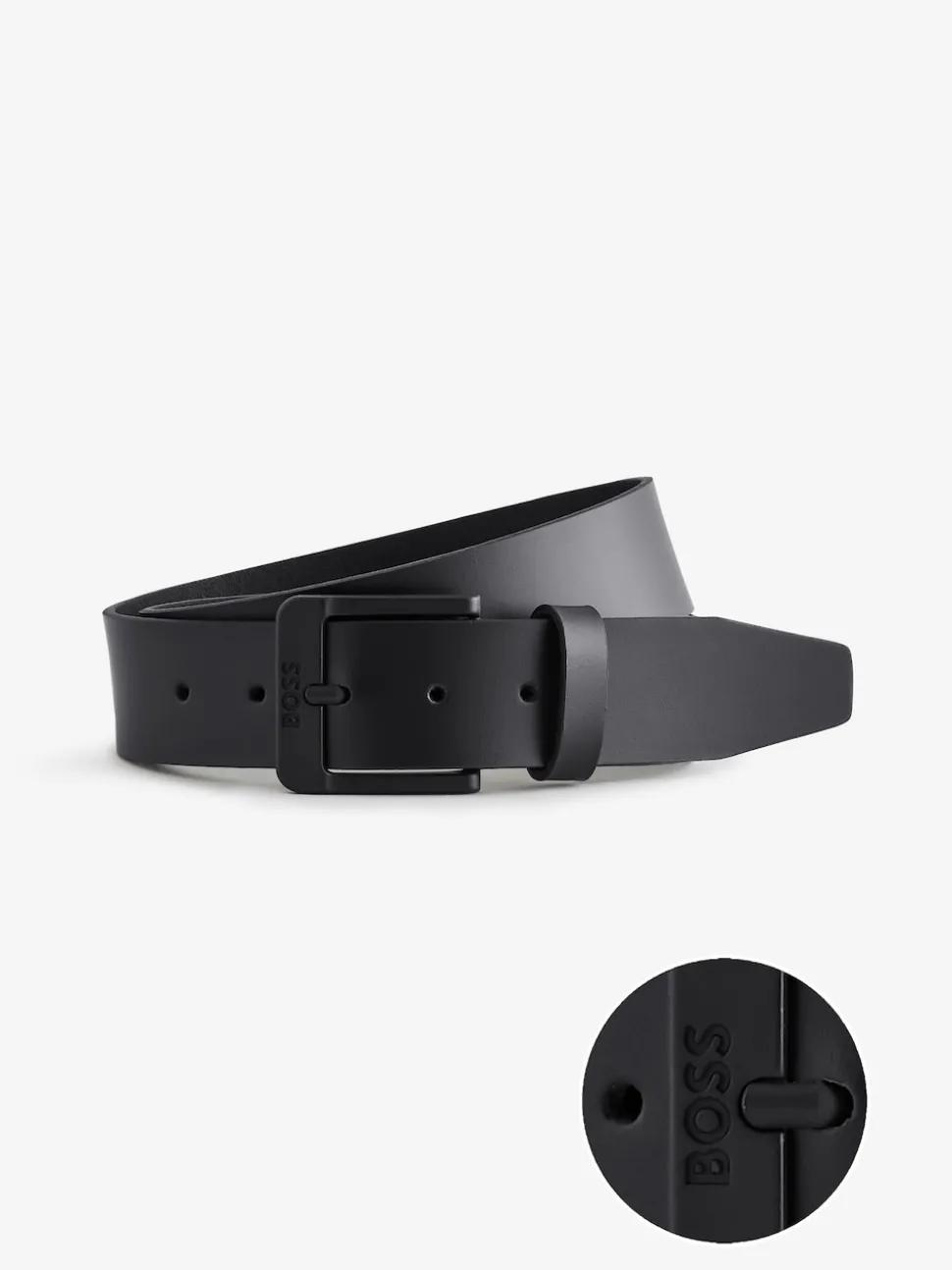 BOSS Black Jemio Logo Belt