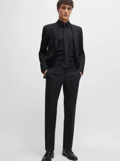 BOSS Black Joe Regular Fit Stretch Poplin Oxford Shirt