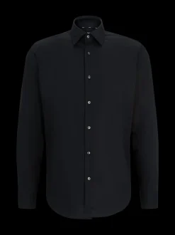 BOSS Black Joe Regular Fit Stretch Poplin Oxford Shirt