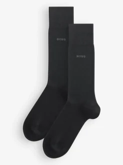 BOSS Black Logo Socks 2 Pack