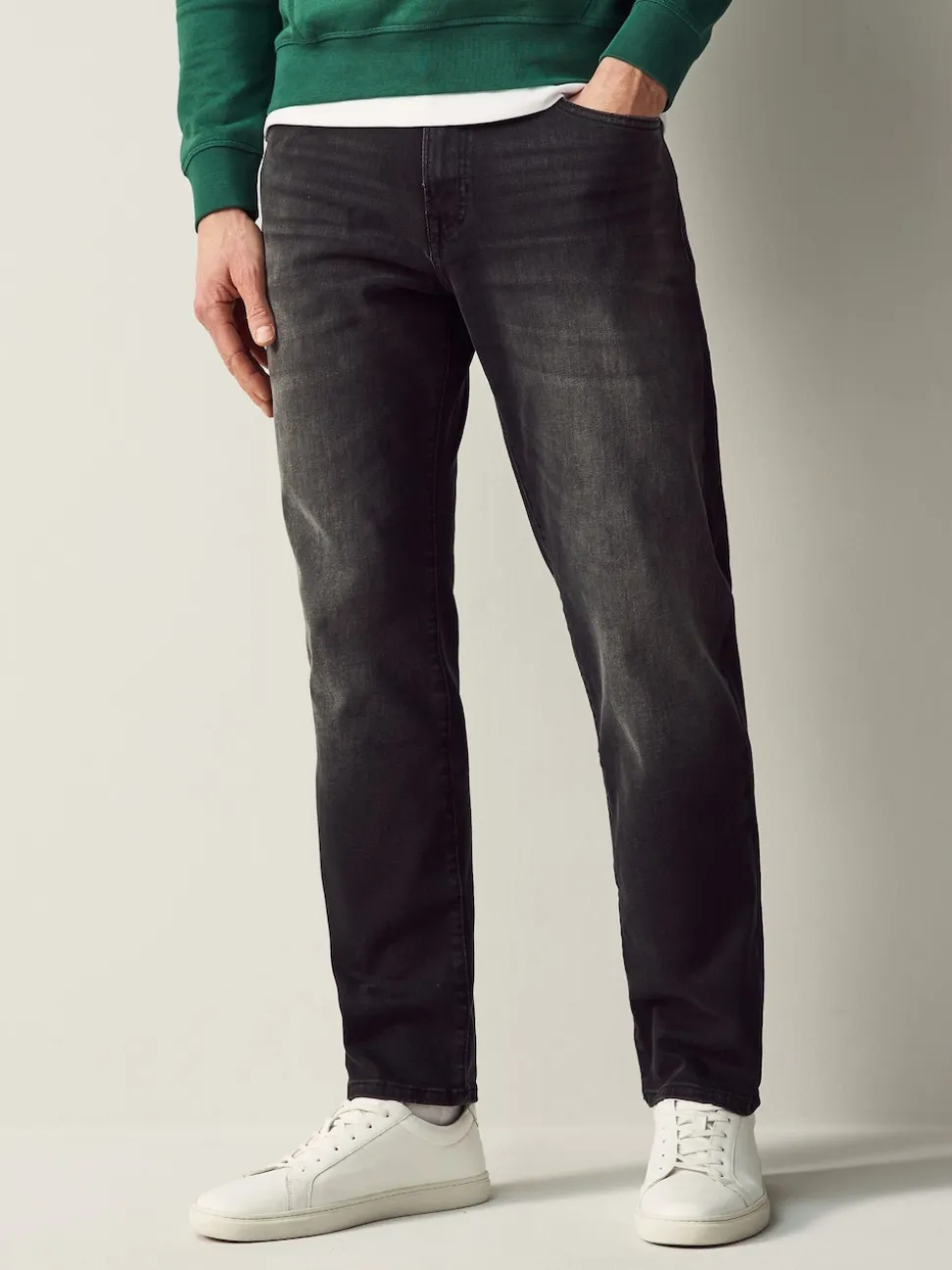 BOSS Black Maine Regular-Fit Denim Jeans