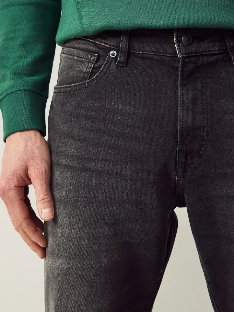 BOSS Black Maine Regular-Fit Denim Jeans